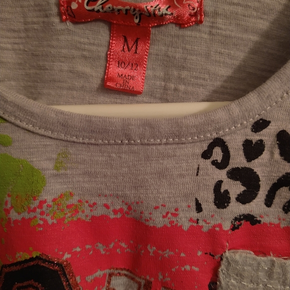 Cherry Stik,Short Sleeve Shirt, Girls (10-12) - Picture 2 of 2